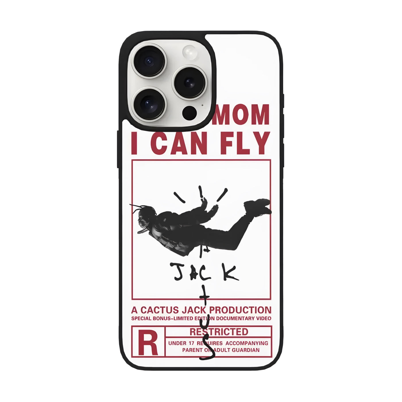 Look Mom I Can Fly iPhone Case