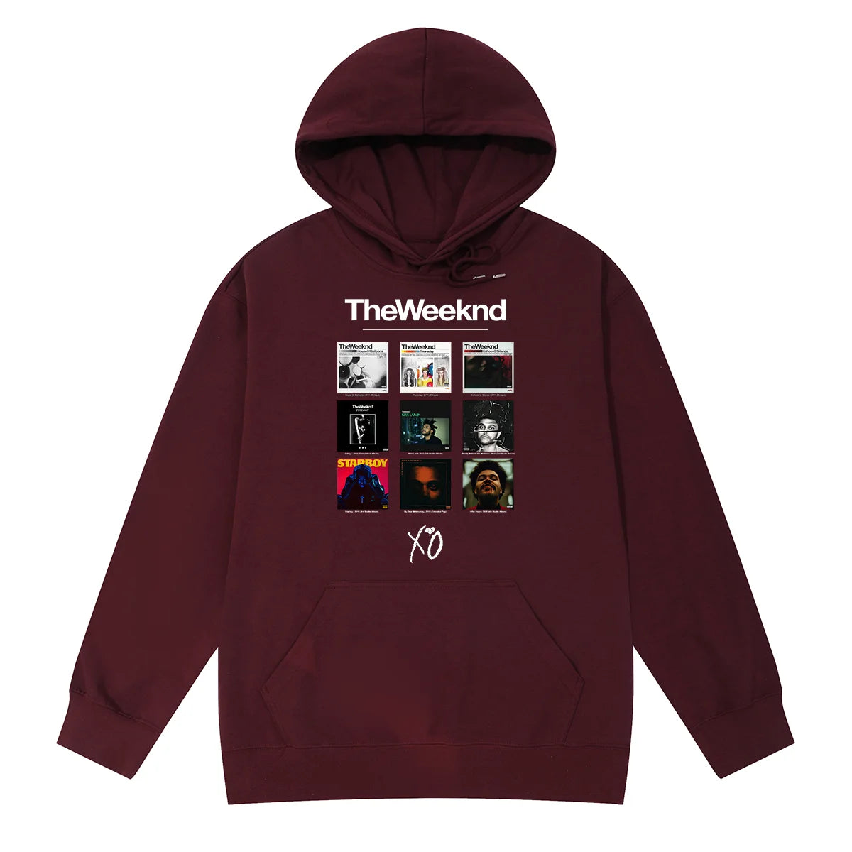 Weeknd Albums Hoodie