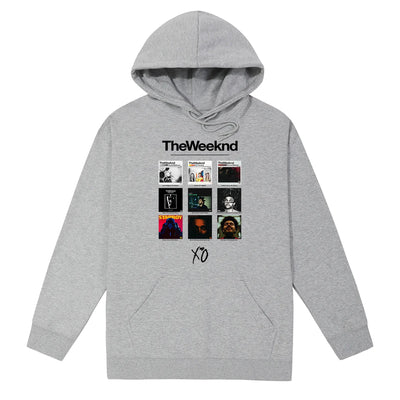 Weeknd Albums Hoodie