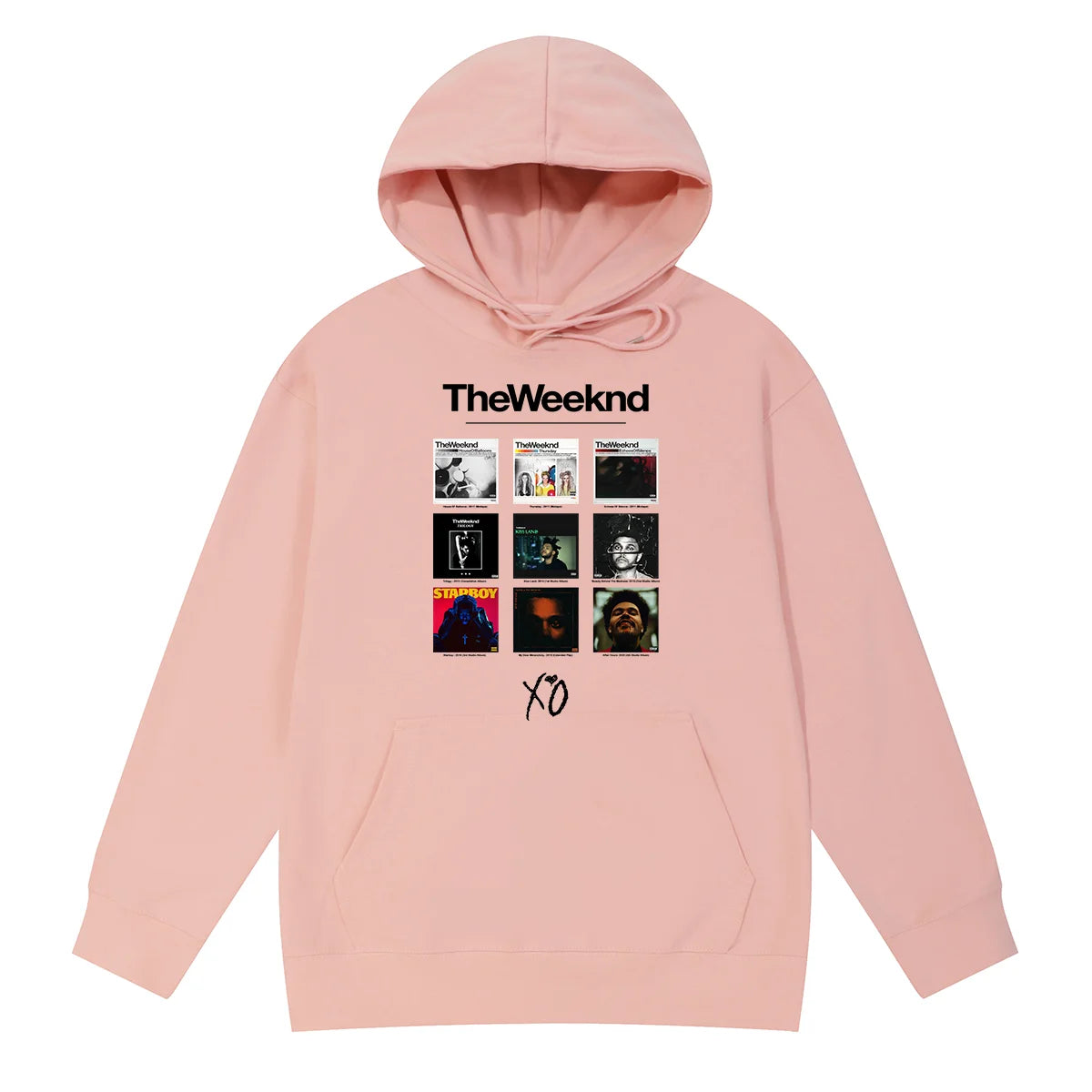 Weeknd Albums Hoodie