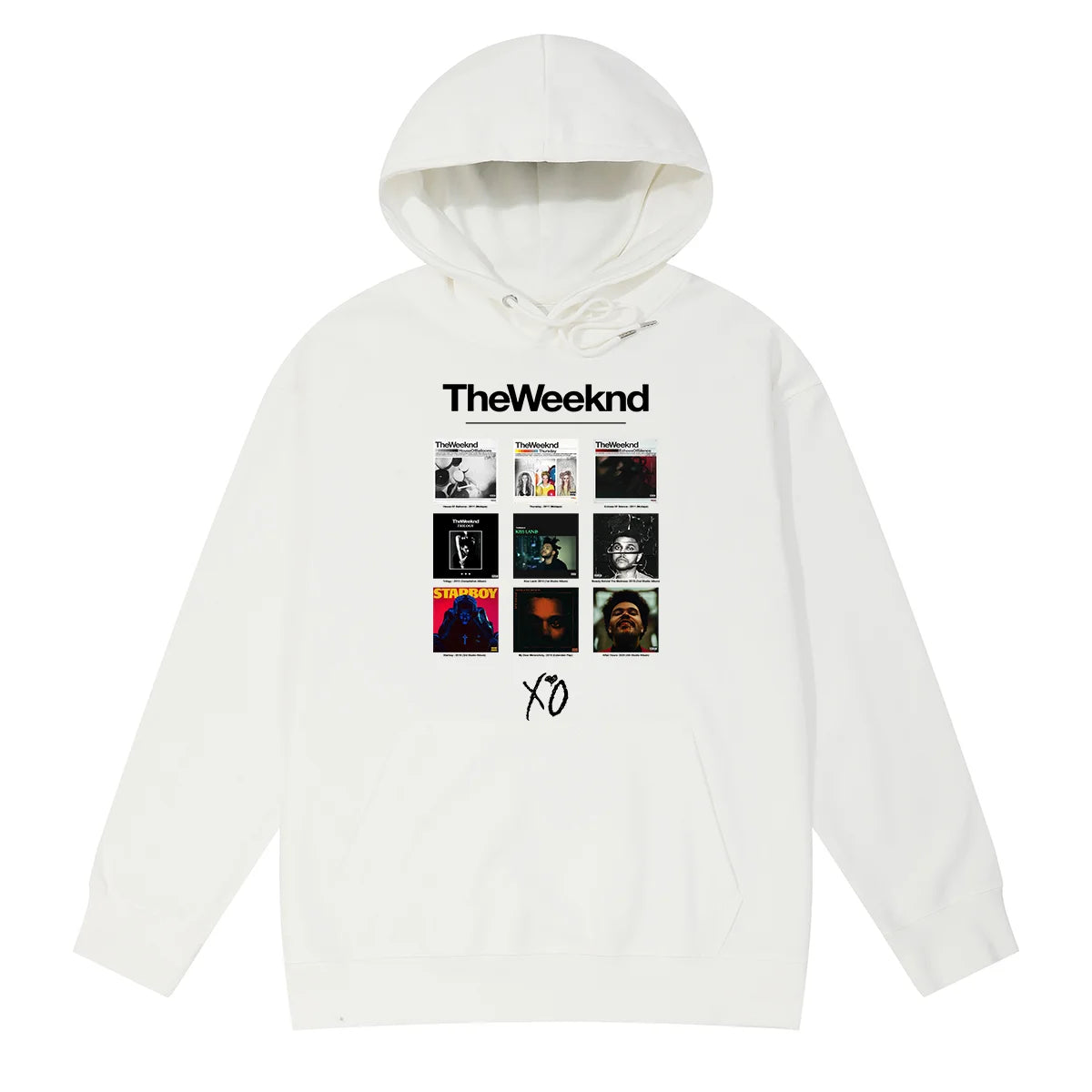 Weeknd Albums Hoodie